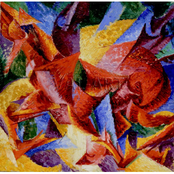 РЕПРОДУКЦИИ НА КАРТИНИ Пластмасови форми на кон (1905)